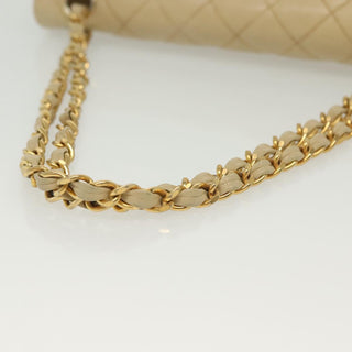 Chanel Vintage Square Classic Double Flap Bag Quilted Leather
