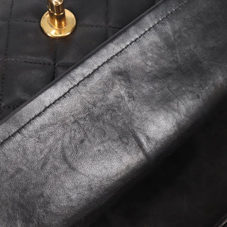 Chanel Vintage Classic Double Flap Bag Quilted Lambskin