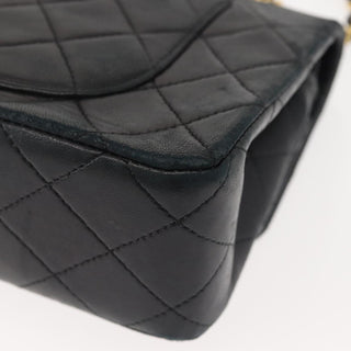 Chanel Vintage Classic Double Flap Bag Quilted Lambskin
