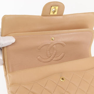 Chanel Vintage Classic Double Flap Bag Quilted Lambskin