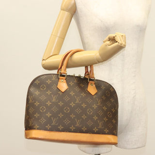 Louis Vuitton Alma Handbag Monogram Canvas