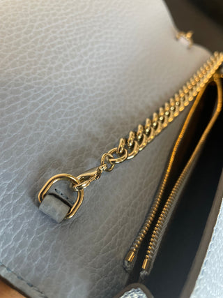 Gucci Continental Wallet GG Coated Canvas and Leather