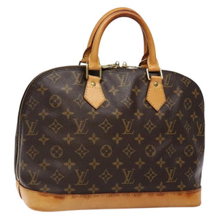 Louis Vuitton Alma Handbag Monogram Canvas