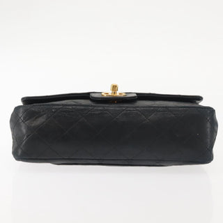Chanel Vintage Square Classic Double Flap Bag Quilted Leather
