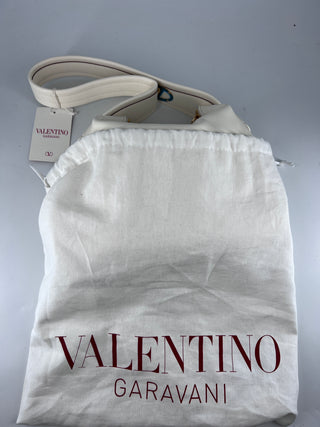 Valentino Garavani Ruffle Hobo Leather