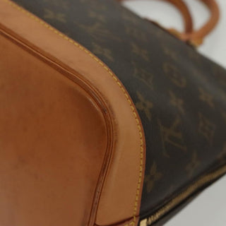 Louis Vuitton Alma Handbag Monogram Canvas