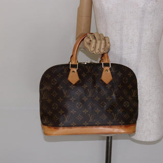 Louis Vuitton Alma Handbag Monogram Canvas