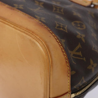 Louis Vuitton Alma Handbag Monogram Canvas