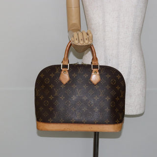 Louis Vuitton Alma Handbag Monogram Canvas