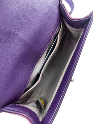 Chanel Boy Flap Bag Quilted Velvet