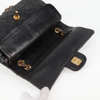 Chanel Vintage Classic Double Flap Bag Quilted Lambskin
