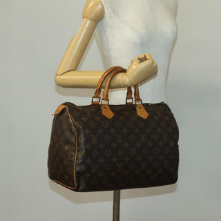 Louis Vuitton Speedy Handbag Monogram Canvas