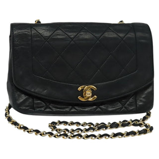 Chanel Vintage Diana Flap Bag Quilted Lambskin
