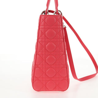 Christian Dior Lady Dior Bag Leather