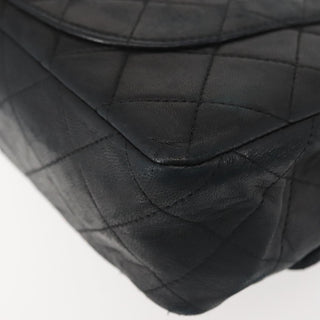 Chanel Vintage Square Classic Double Flap Bag Quilted Leather