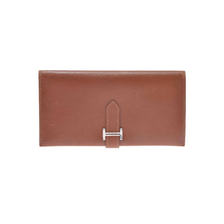 Hermes Kelly Mini II Amazone Handbag Brown Chevre Mysore with Palladium Hardware