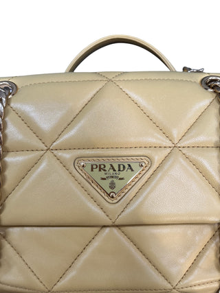 Prada Puffy Yellow Shoulder Bag