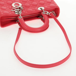 Christian Dior Lady Dior Bag Leather