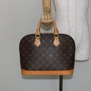 Louis Vuitton Alma Handbag Monogram Canvas