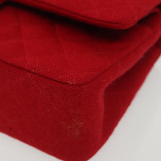 Chanel Vintage Classic Double Flap Bag Quilted Wool