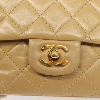 Chanel Vintage Classic Double Flap Bag Quilted Lambskin