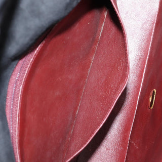 Chanel Vintage Classic Double Flap Bag Quilted Suede