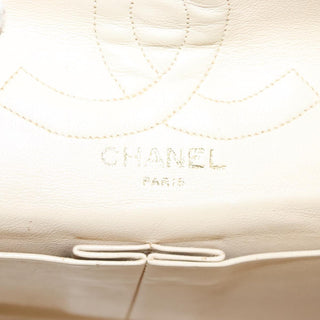 Chanel Vintage Square Classic Double Flap Bag Quilted Leather