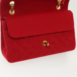 Chanel Vintage Classic Double Flap Bag Quilted Wool