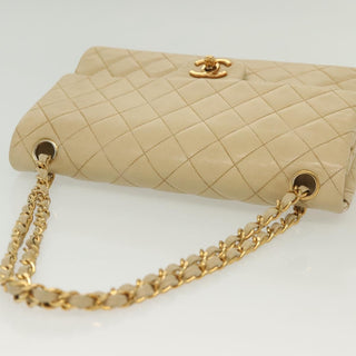 Chanel Vintage Square Classic Double Flap Bag Quilted Leather