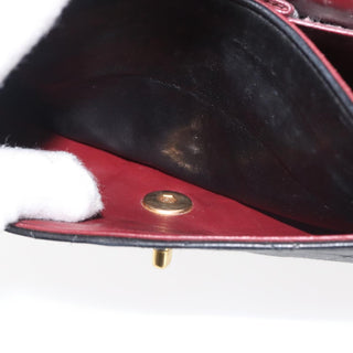 Chanel Vintage Square Classic Double Flap Bag Quilted Leather