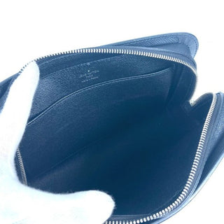 Louis Vuitton Zip Coin Purse Taiga Leather