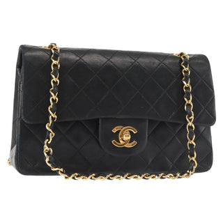 Chanel Vintage Classic Double Flap Bag Quilted Lambskin