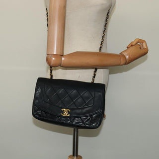 Chanel Vintage Diana Flap Bag Quilted Lambskin