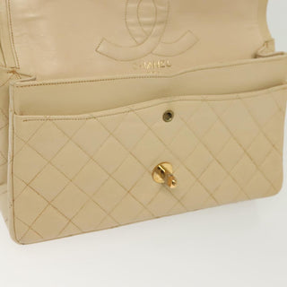 Chanel Vintage Square Classic Double Flap Bag Quilted Leather