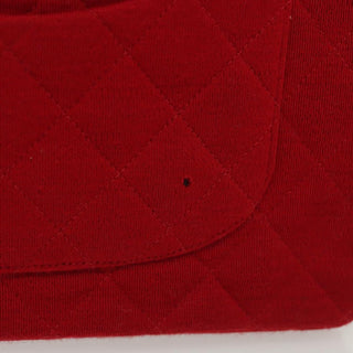 Chanel Vintage Classic Double Flap Bag Quilted Wool