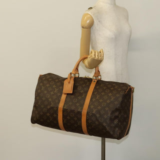 Louis Vuitton Keepall Bandouliere Bag Monogram Canvas
