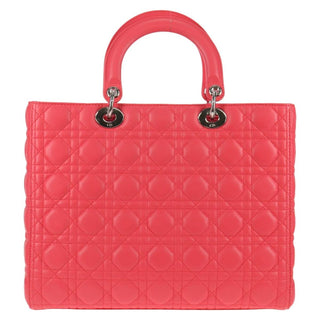Christian Dior Lady Dior Bag Leather