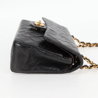 Chanel Vintage Classic Double Flap Bag Quilted Lambskin