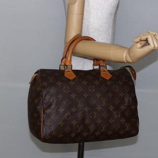 Louis Vuitton Speedy Handbag Monogram Canvas