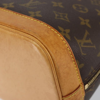 Louis Vuitton Alma Handbag Monogram Canvas