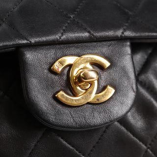 Chanel Vintage Classic Double Flap Bag Quilted Lambskin