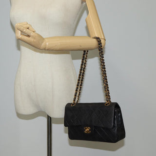 Chanel Vintage Classic Double Flap Bag Quilted Lambskin