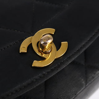 Chanel Vintage Diana Flap Bag Quilted Lambskin