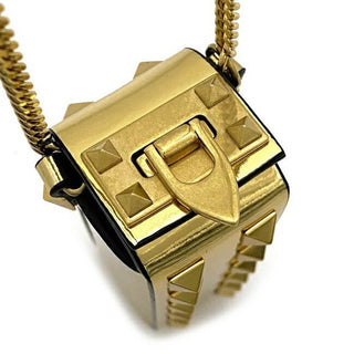 Valentino Garavani Rockstud lipstick holder Gold mini