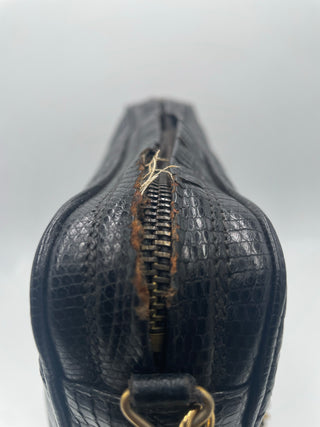 Chanel Vintage Tassel Camera Bag Lizard