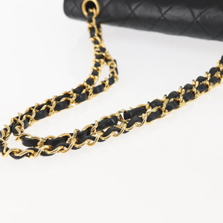 Chanel Vintage Classic Double Flap Bag Quilted Lambskin