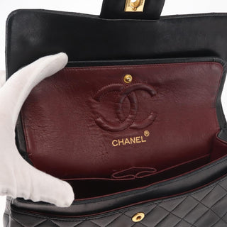 Chanel Vintage Classic Double Flap Bag Quilted Lambskin