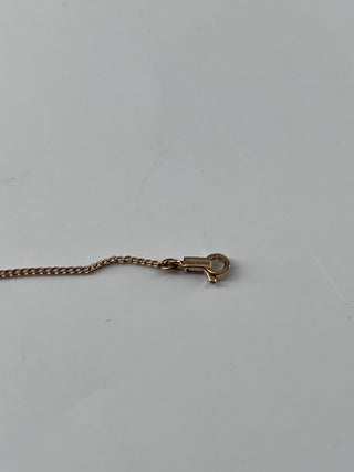 Celine Vintage Triomphe Logo Charms Bracelet Metal with Resin and Crystals