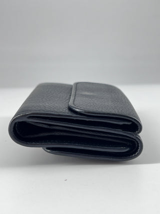 Chloe Alphabet Chain Clutch Bag Leather