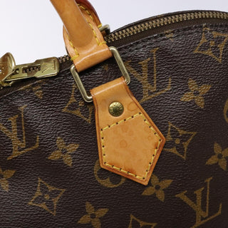 Louis Vuitton Alma Handbag Monogram Canvas